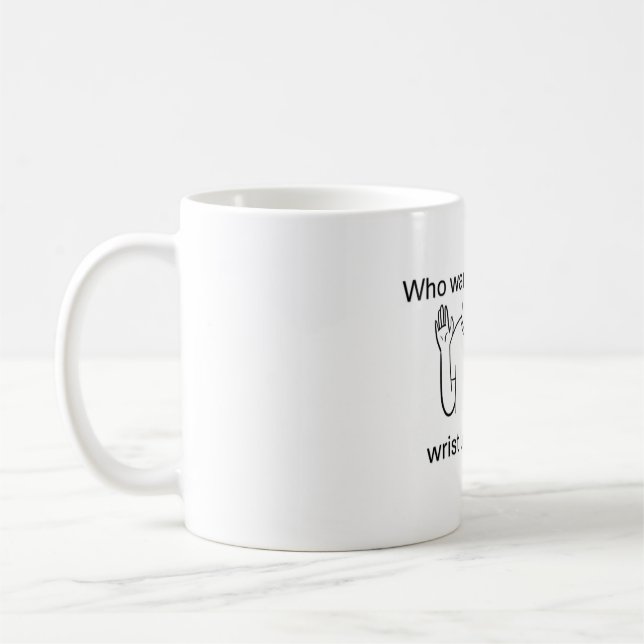 Wrist locker mug kaffemugg (Vänster)