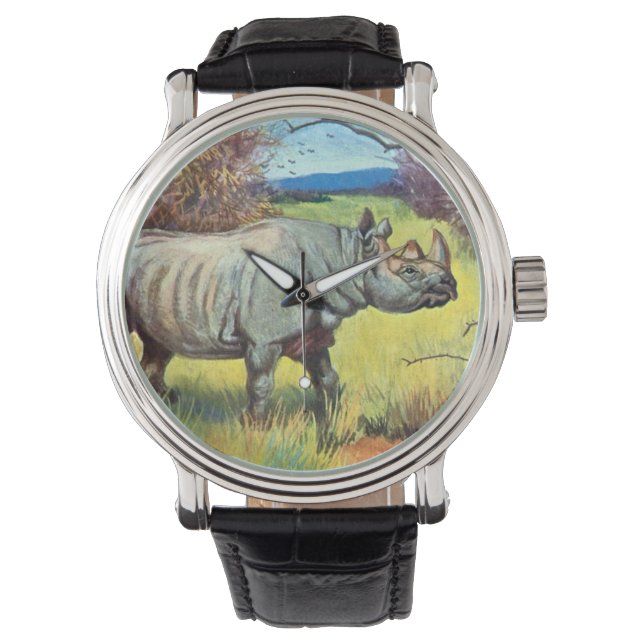 Wrist Watch - Rhinoceros Armbandsur (Framsida)