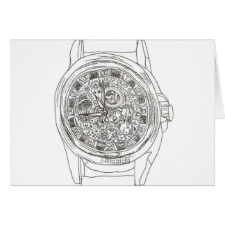 Wrist Whatch Hälsningskort