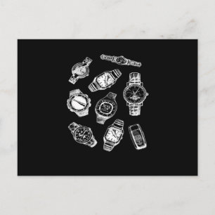 Wristwatches Luxury Watches Clocks Clock Vykort