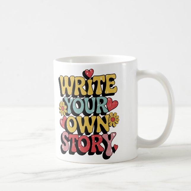 Write Your own Story Kaffemugg (Höger)