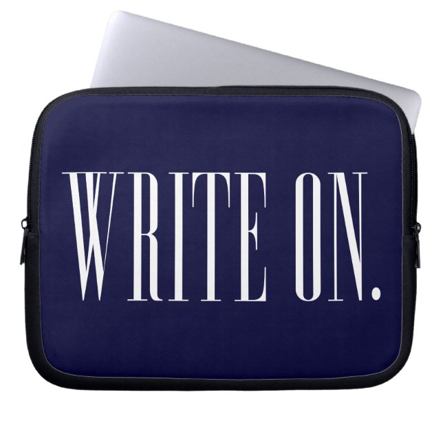 WriteOn1Blk.png Laptop Fodral (Framsidan)