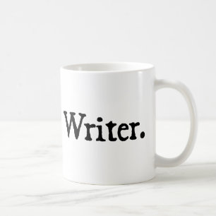 Writer. Kaffemugg
