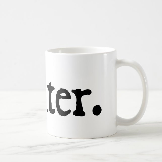 Writer. Kaffemugg (Höger)