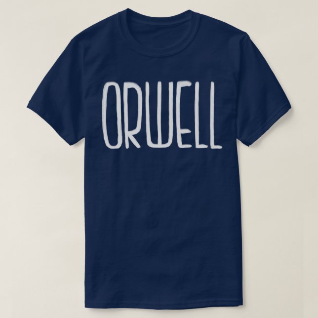 Writer Orwell T Shirt (Design framsida)