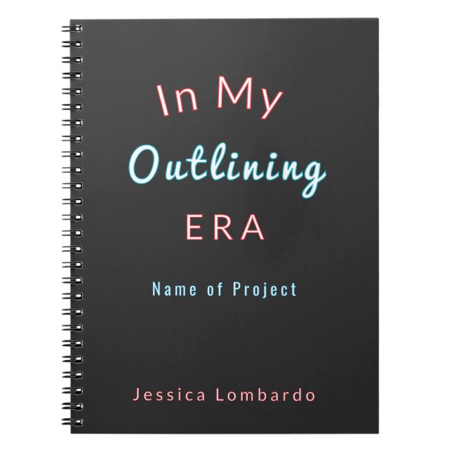 Writer Personalized Anteckningsbok (Framsidan)