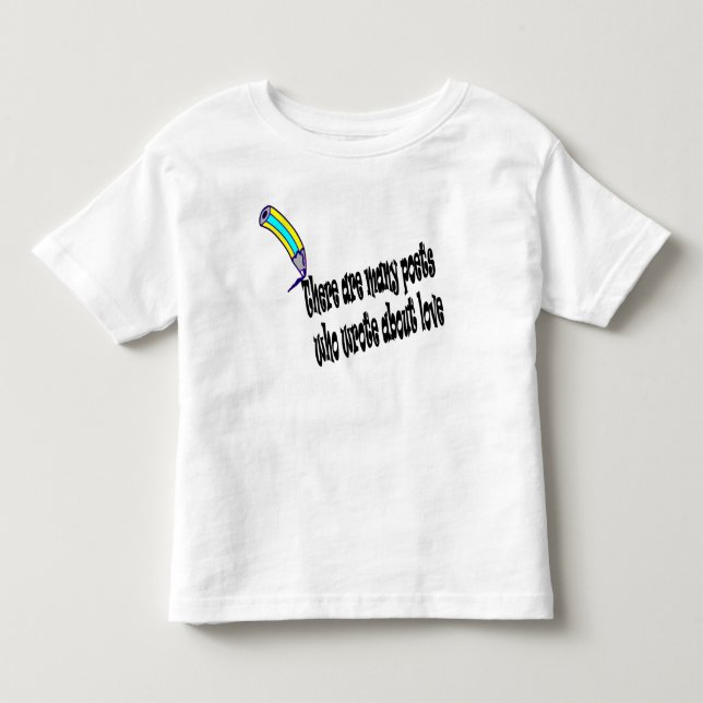 Writer poets t shirt (Framsida)