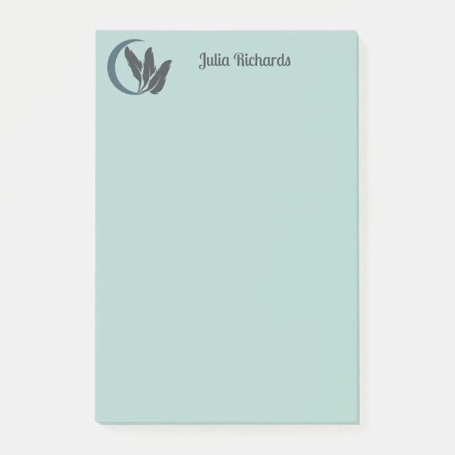 Writer Terrarium Dreams Post-it Block (Framsida)