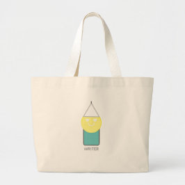 WRITER Tote Bag av Poet Adiela Akoo Jumbo Tygkasse