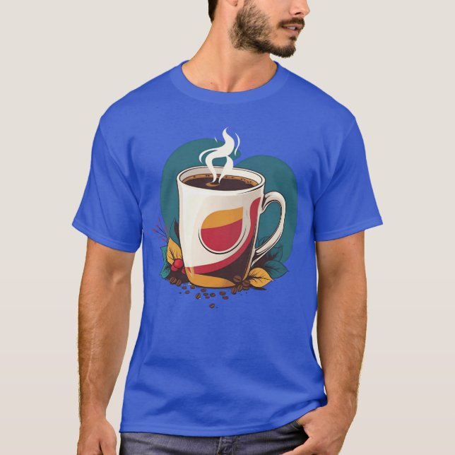 Writing Fueled retro gift T Shirt (Framsida)