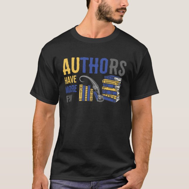 Writing Novelist Lifestyle LGBT Author Thing Boys  T Shirt (Framsida)