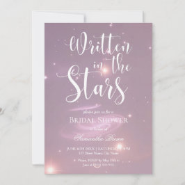 Written in the Stars Bridal Shower Inbjudningar