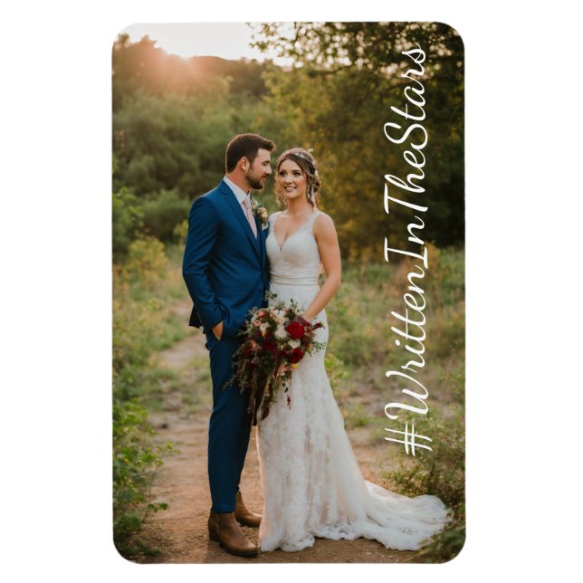 #WrittenInTheStarsFlexiblePhotoMagnet Magnet (Vertikal)