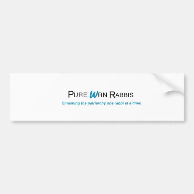 WRN Bumper-dekal Bildekal (Framsidan)