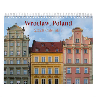 Wroclaw Poland 2026 Calendar Kalender