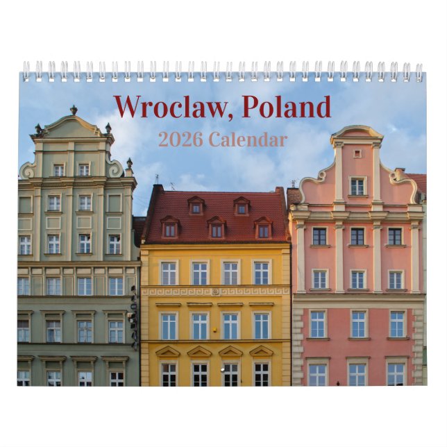 Wroclaw Poland 2026 Calendar Kalender (Omslag)