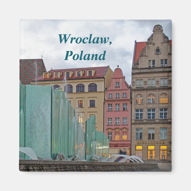 Wroclaw Polen Magnet (Framsidan)