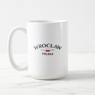 Wroclaw Polska (Polen) Polska Coordinates Kaffemugg