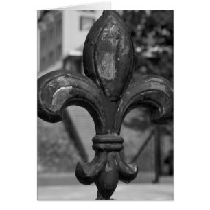Wrodry Järn Fleur de lis OBS Kort