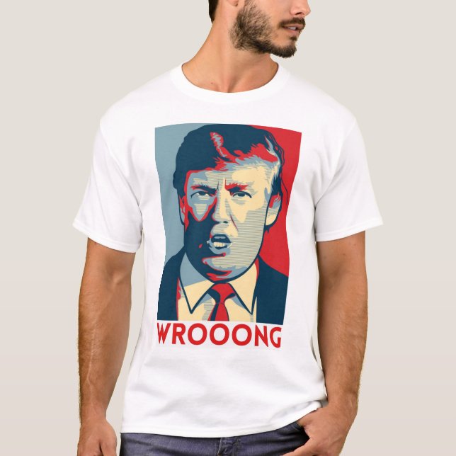 Wrooong T Shirt (Framsida)