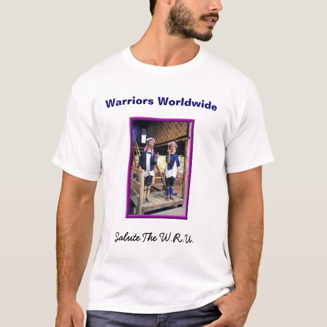 WRU-Krigare honnör Tee Shirt (Framsida)