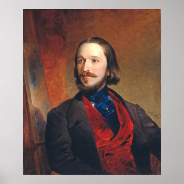 WS Mount - Charles Loring Elliott Fine Art Poster (Framsidan)