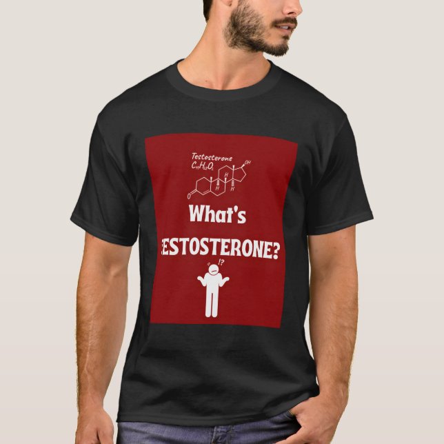W's Testosterone T Shirt (Framsida)