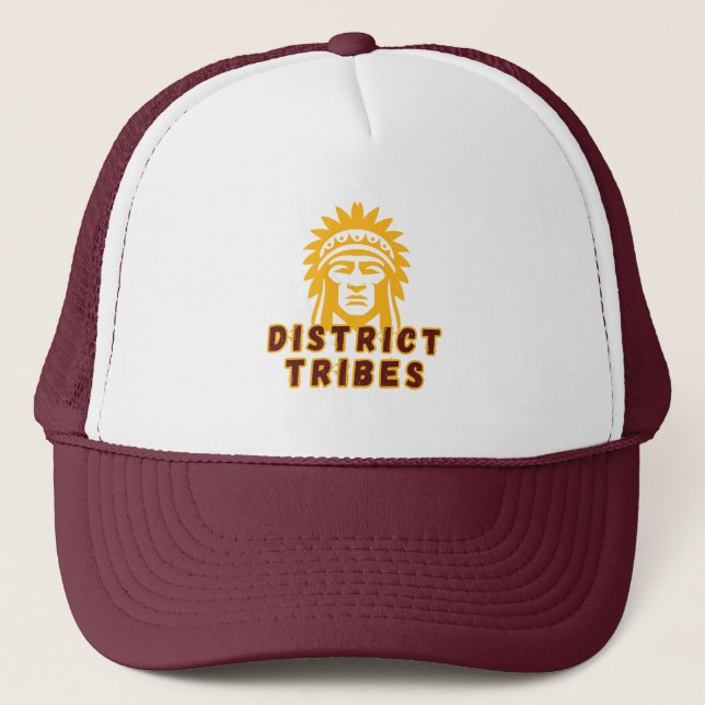 WSH D.C. Sports "District Tribes" Truckerkeps (Framsida)