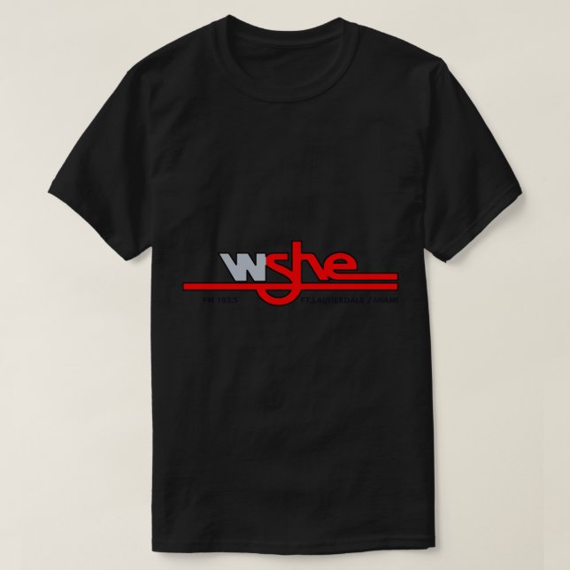WSHE FM 103.5 Ft.LauderdaleMiami Classic T-Shirt (Design framsida)