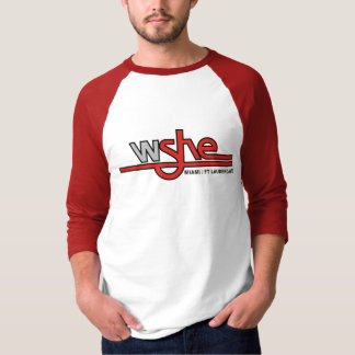 WSHE Miami/Fort Lauderdale manar Raglan Jersey T-shirt