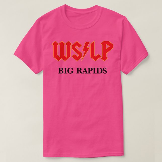 WSLP BIG RAPIDS T SHIRT (Design framsida)