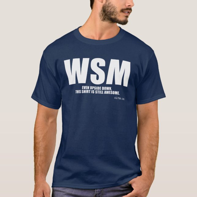 WSM-skjorta Tee Shirt (Framsida)