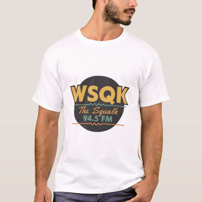 Wsqk Squawk T Shirt (Framsida)