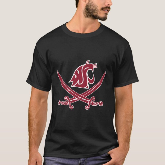 Wsu Pirat T Shirt (Framsida)
