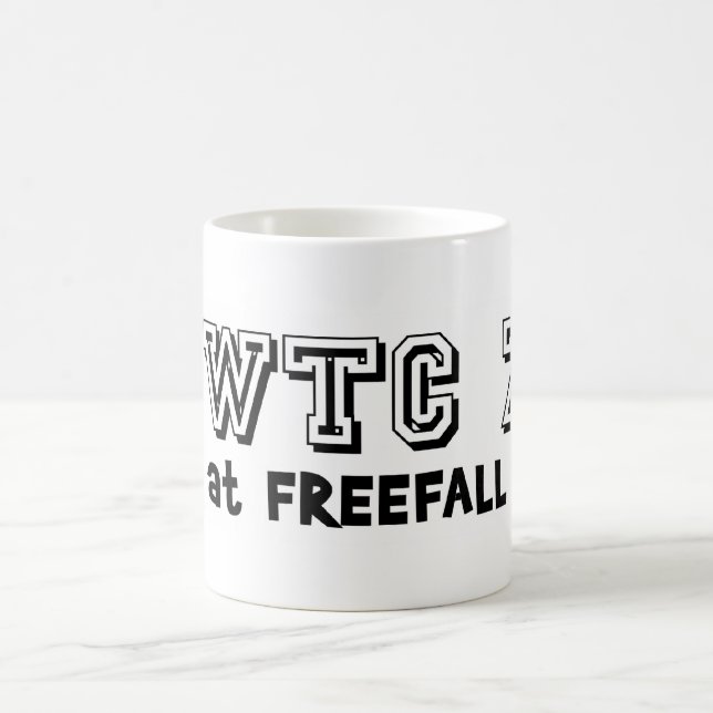 WTC 7 föll med fritt fall Kaffemugg (Center)