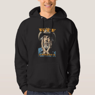 WTF America Ledsen Cowboy Vilda western American V Hoodie