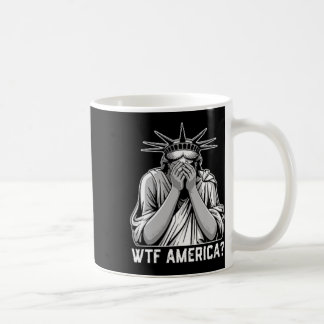 Wtf America Trump Kaffemugg