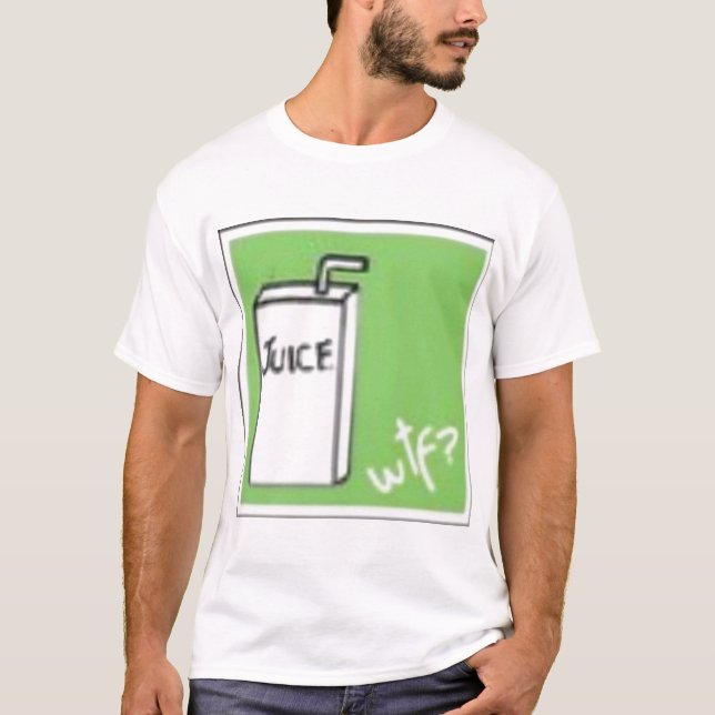 wtf är fruktsaft?! tee shirt (Framsida)