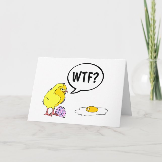 WTF-Chick Helgkort (Framsida)