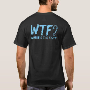 WTF där fiskekvoten för fisk fiskas T Shirt