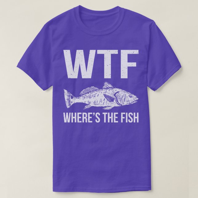 WTF där fisken III T Shirt (Design framsida)