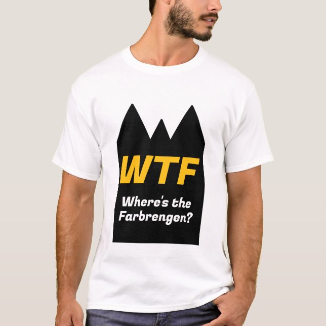 WTF FarbrSchengen T-Shirt (Framsida)