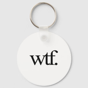 wtf Keychain Nyckelring