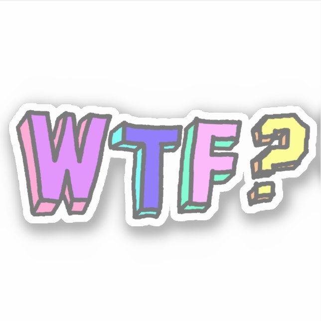 WTF? KLISTERMÄRKEN (Framsida)