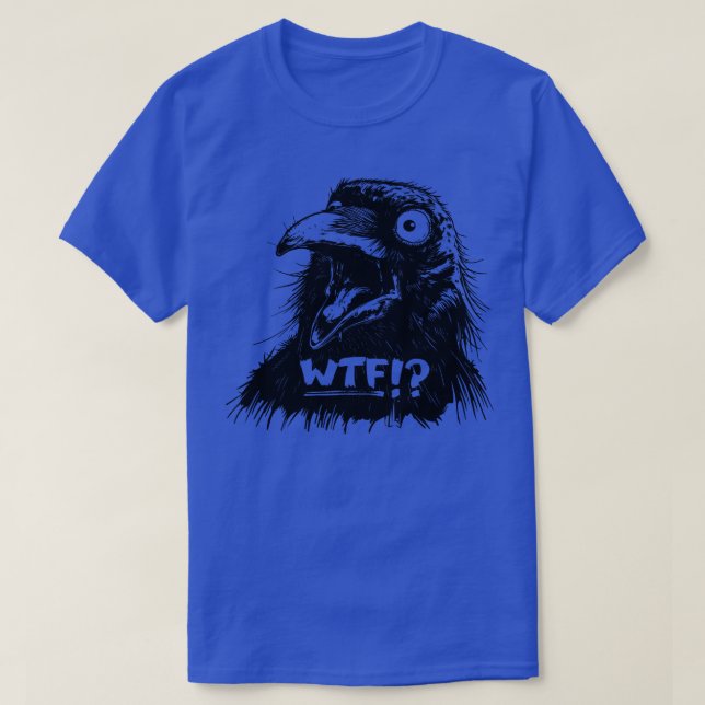 WTF-Kråka T Shirt (Design framsida)