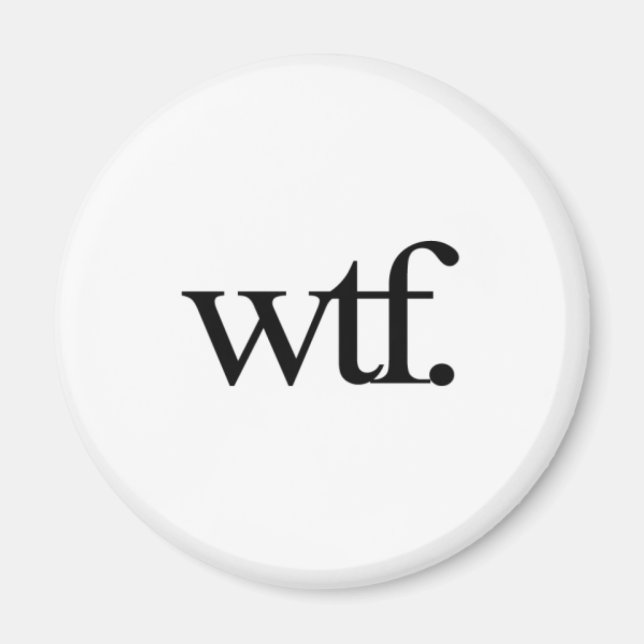 wtf Magnet (Framsidan)