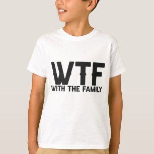 WTF med familjens roliga sommarsemester-matchning T Shirt