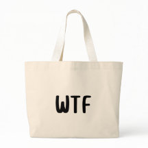 WTF Minimalistisk Rolig Estetisk Canvas