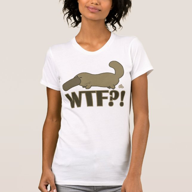 WTF-näbbdjur Tröja (Framsida)