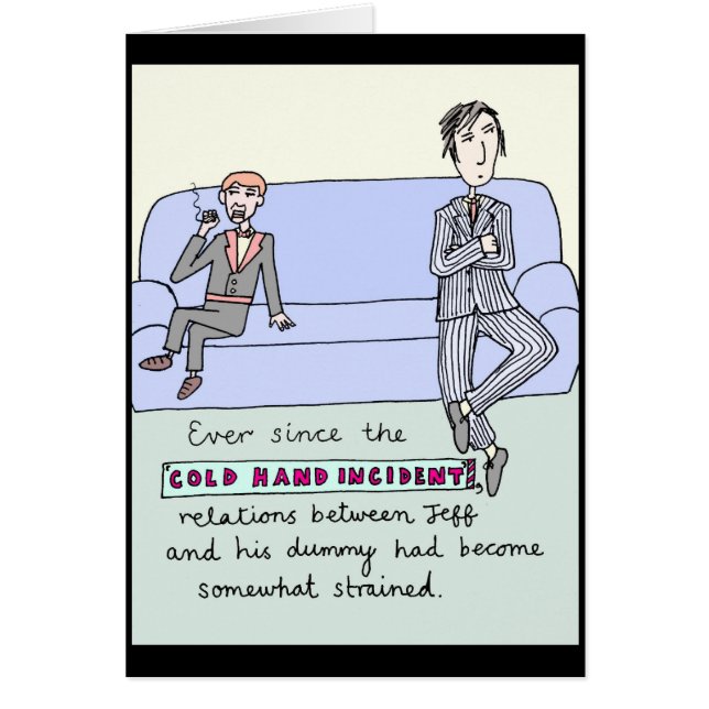 WTF? nr. 1 Hälsningskort (Framsidan)